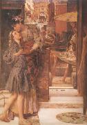 Alma-Tadema, Sir Lawrence The Parting Kiss (mk24) France oil painting artist